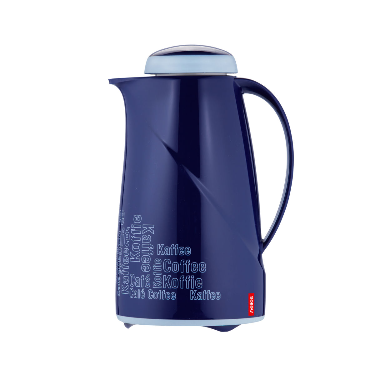 helios Isolierkanne Wave 1 l, 13.7x25.1 cm (ØxH); blau