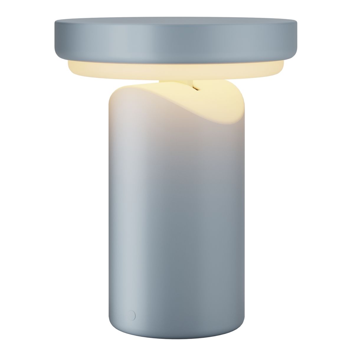 Maytoni Maytoni Akku-Leuchte Topo Rot, aus Metall, LED, 220lm, 2700K; 15.9x15.9x15.9x20 cm (LxBxØxH); hellblau; Gestell hellblau