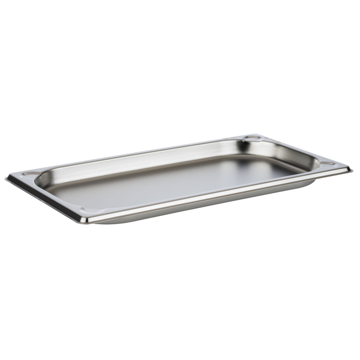 APS GN 1/3 Behälter, Edelstahl GN 1/3, 0.75 l, 32.5x17.5x2 cm (LxBxT); silber