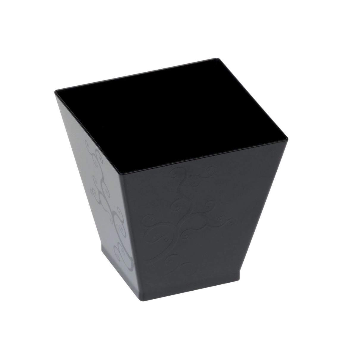 designline Becher KOVA Volute PS 200 ml, 7.2 cm (H); schwarz; 400 Stück / Pack