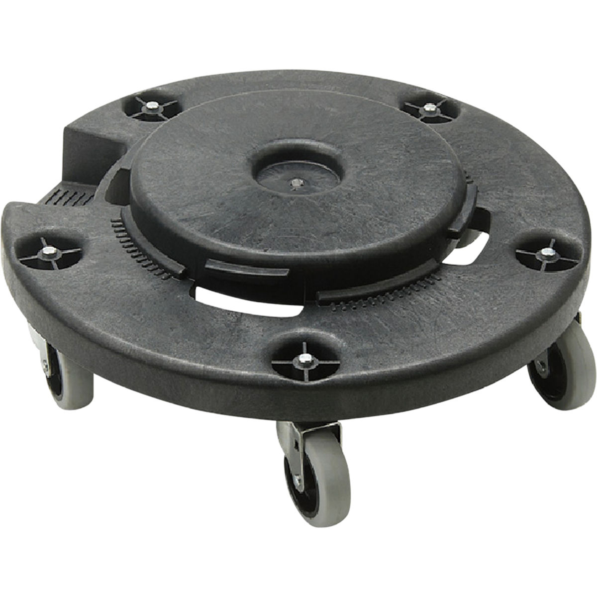 Stalgast Rollenuntersatz für Mülleimer 75 oder 120 Liter 46.4x16.8 cm (ØxH); schwarz