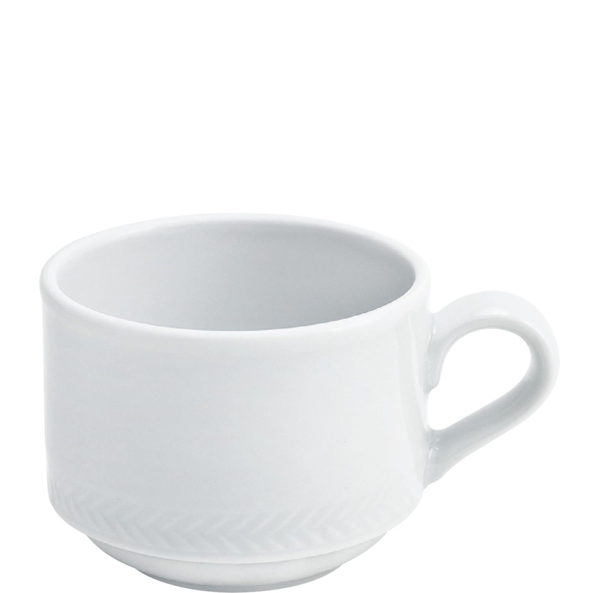 Kahla Espresso-Obertasse Matinee stapelbar 110 ml, 6.7x4.9 cm (ØxH); weiß; rund; 6 Stück / Pack