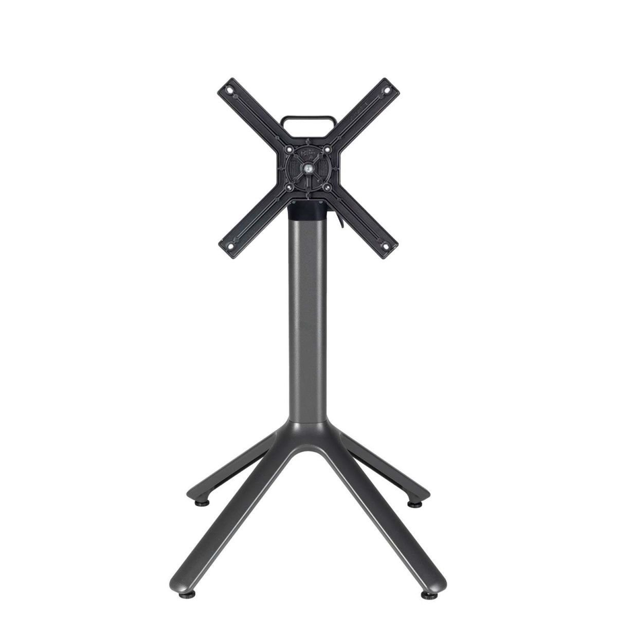 Base tavolo da esterno pieghevole Nemo RestooTab; 51x51x73 cm (LxLxH); grigio