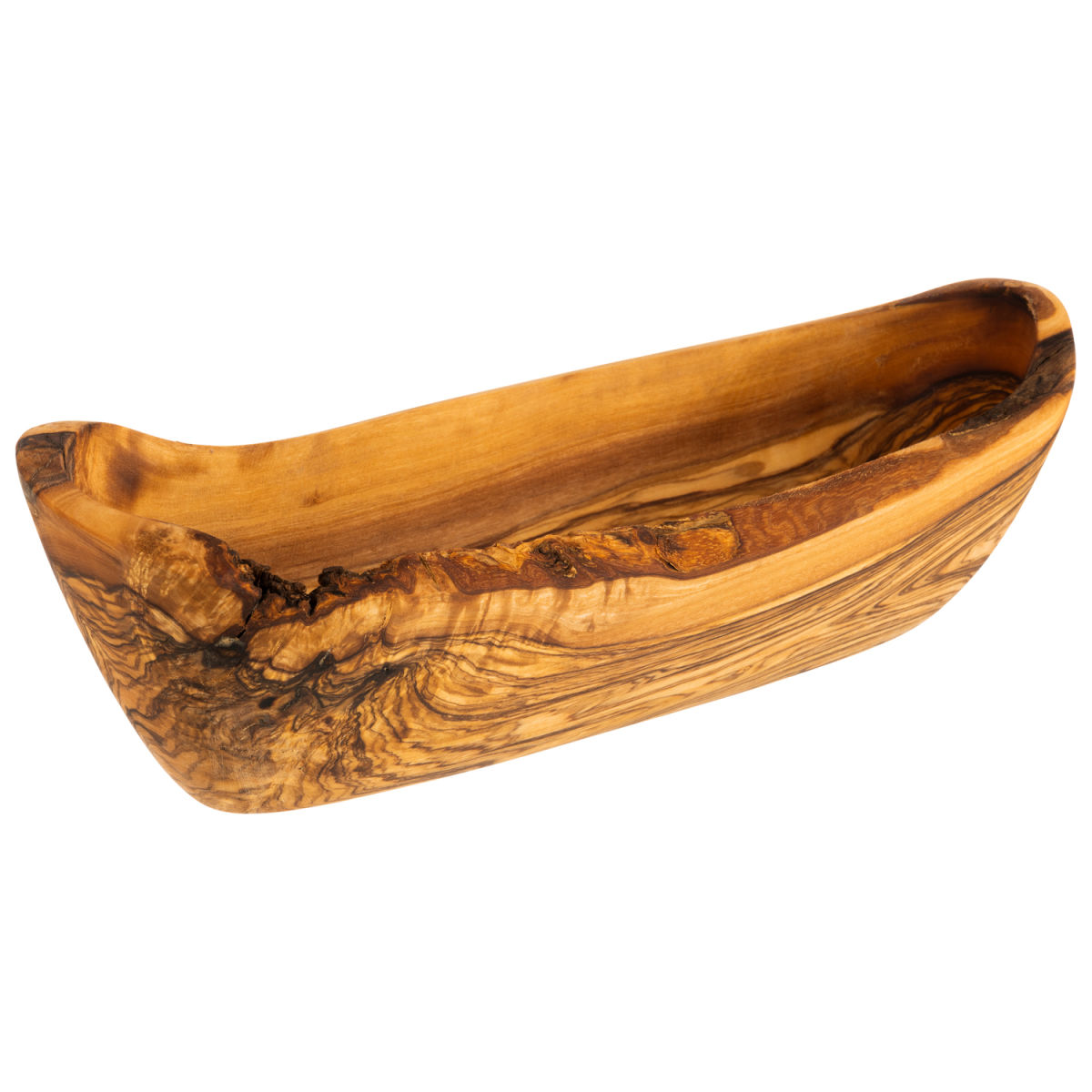 APS Schale OLIVE, Olivenholz; 400 ml, 25x8.5x7.5 cm (LxBxH); braun