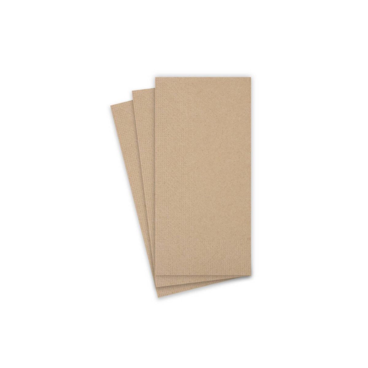 Plock Sobsy Recycling-Serviette, braun, 40x40cm, 2-lagig, 1/8 Buchfalz, 1.000 Stück 40x40 cm (BxL); braun; 1000 Stück / Pack