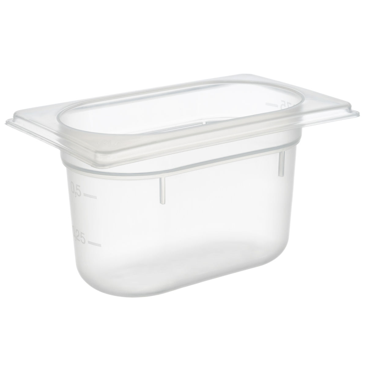 APS GN 1/9 Behälter, Polypropylen GN 1/9, 1 l, 17.6x10.8x10 cm (LxBxT); transparent