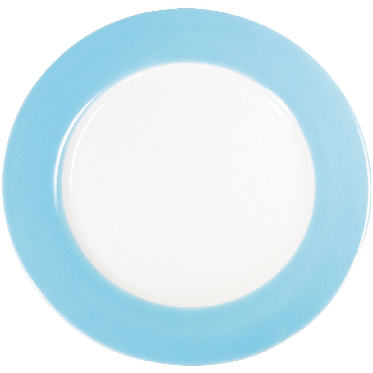 Kahla Speiseteller Pronto Colore 26.8x2.5 cm (ØxH); hellblau; rund; 6 Stück / Pack