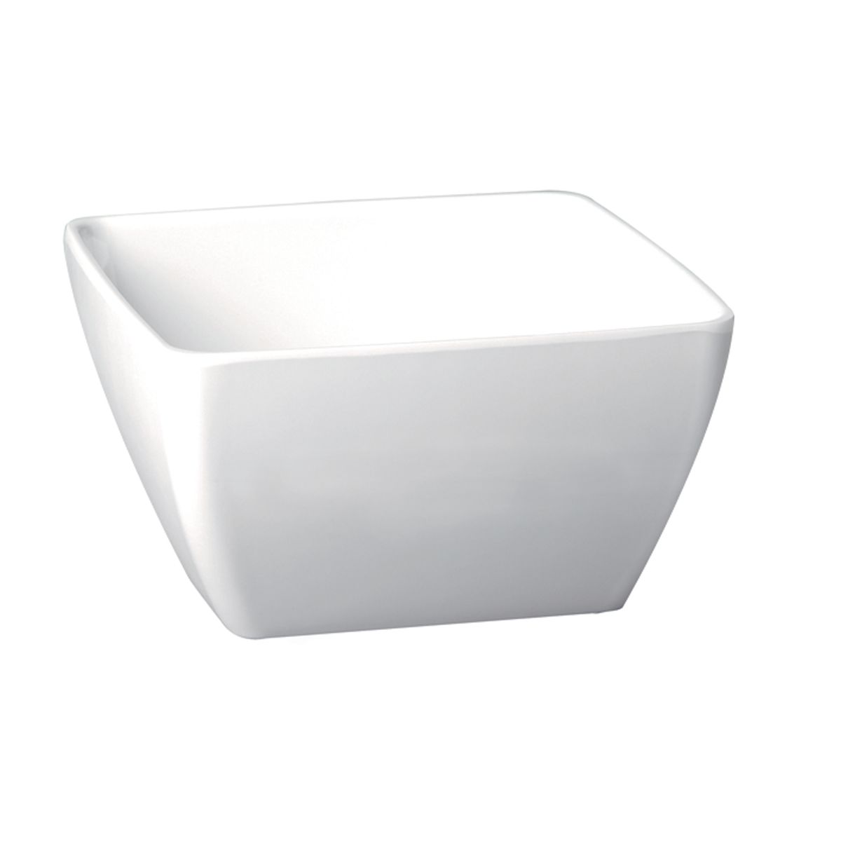 APS Schale PURE, Melamin, eckig 400 ml, 13x13x6 cm (LxBxH); weiß; quadratisch