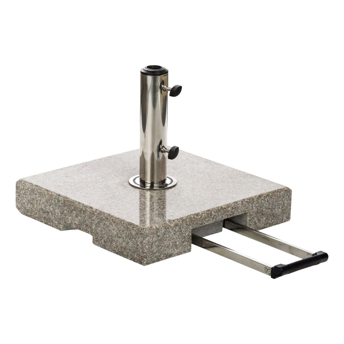 KETTLER Schirmständer, 40 kg, Click-System EASY STAND; 45x45x8 cm (LxBxH); grau; quadratisch