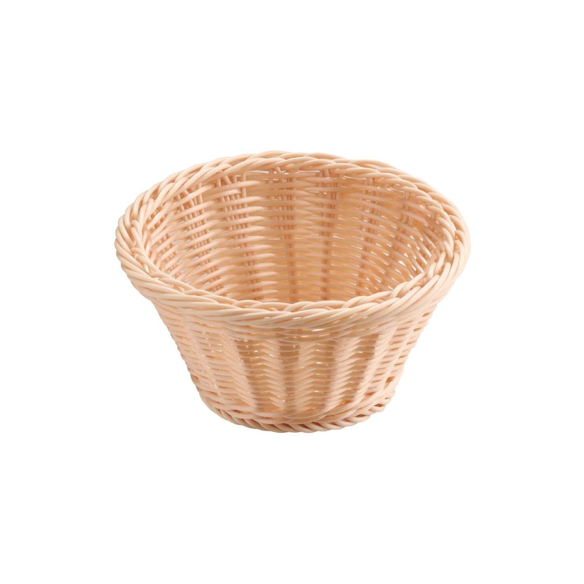 APS Korb ECONOMIC, Polypropylen, rund 19x19x19x9.5 cm (LxBxØxH); natur; rund