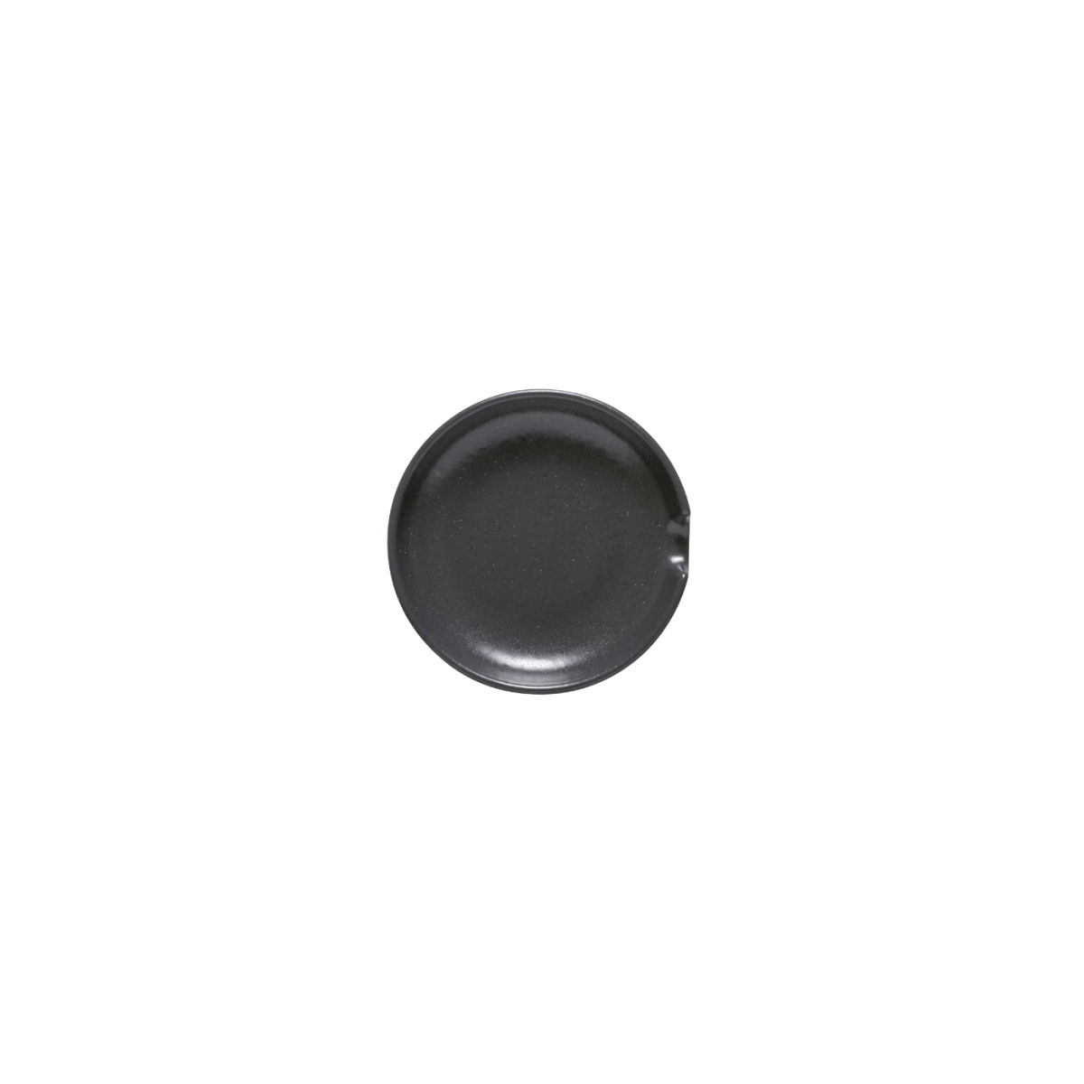 Costa Nova Löffelablage Pacifica 12x1.9 cm (ØxH); schwarz; 16 Stück / Pack