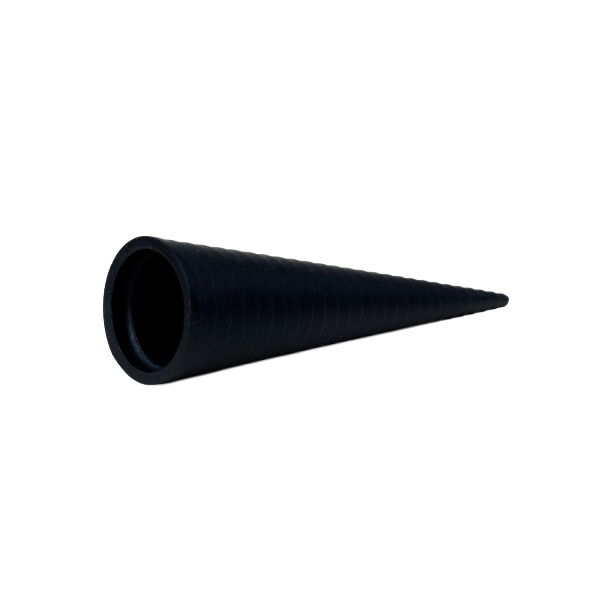Keksform in Teigschaberform schwarz; zylinderförmig; 10 Stück / Pack