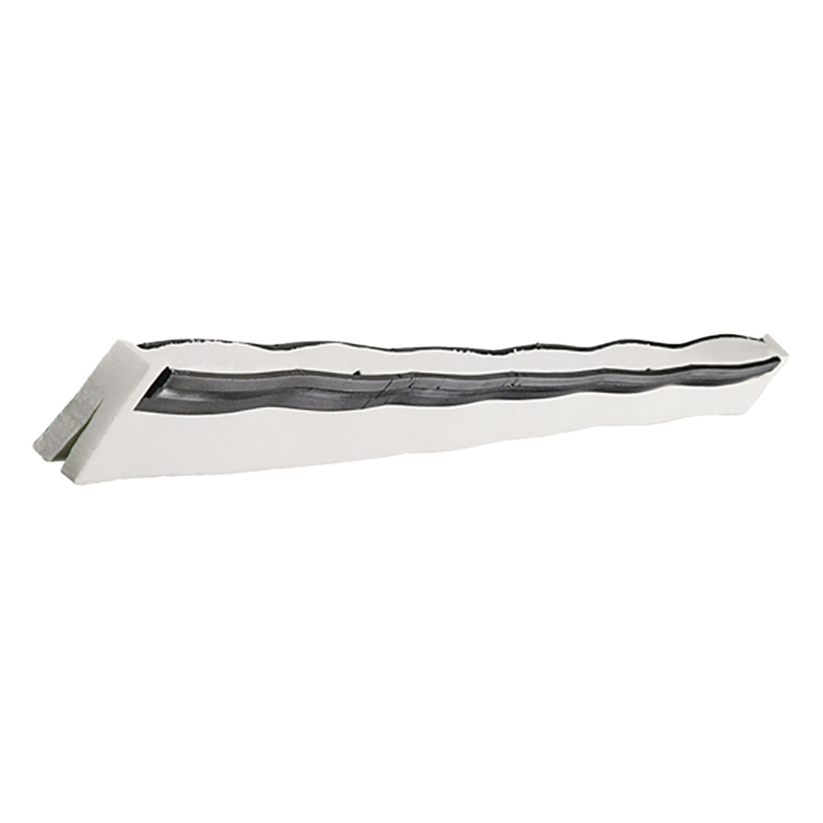 Diversey Ersatzgummi 615 mm, Ersatzgummi für Wasserschieber, weiß weiß; 2 Stück / Pack