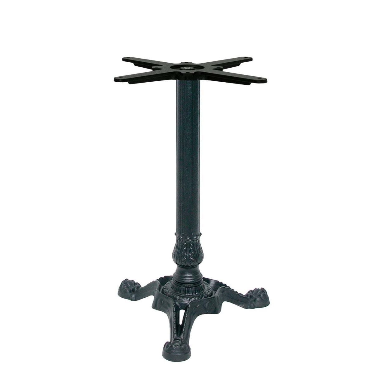 Base tavolo Bistrot RestooTab; 60x60x72 cm (LxLxH); nero
