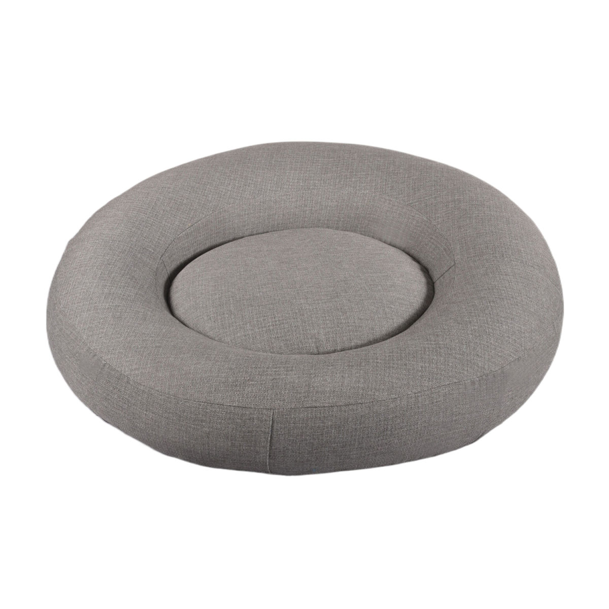 Barths Aufblasbares Liege Rondo Rund 160x160x60 cm (LxBxH); anthrazit