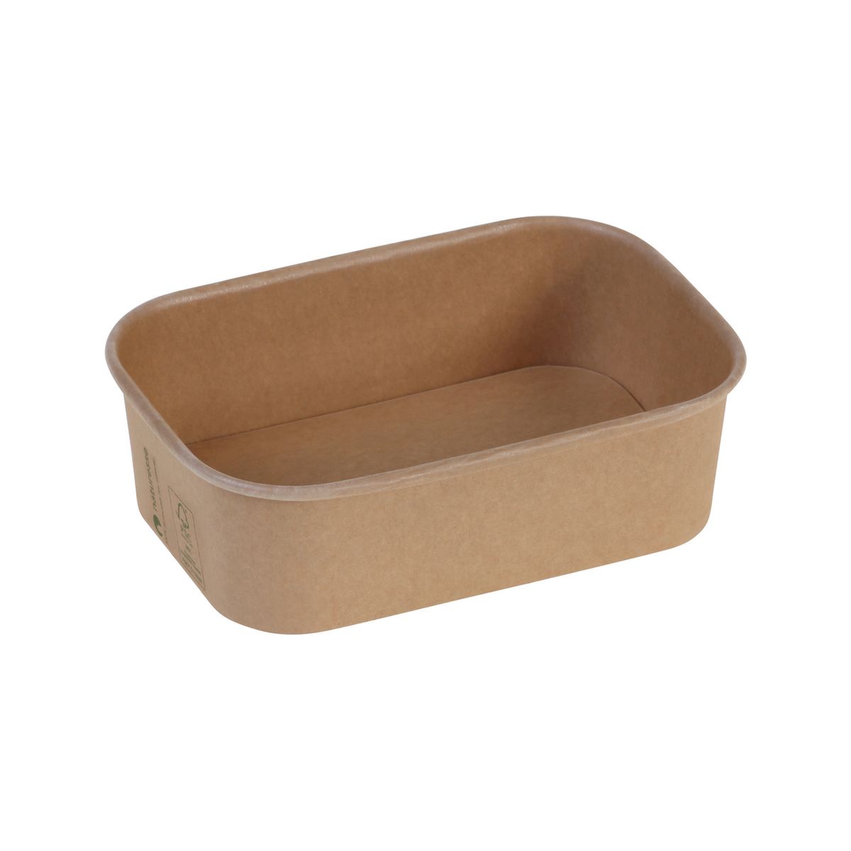 naturesse Schale Kraft/PLA, naturesse 650 ml, 12x5.1 cm (BxH); braun; 300 Stück / Pack