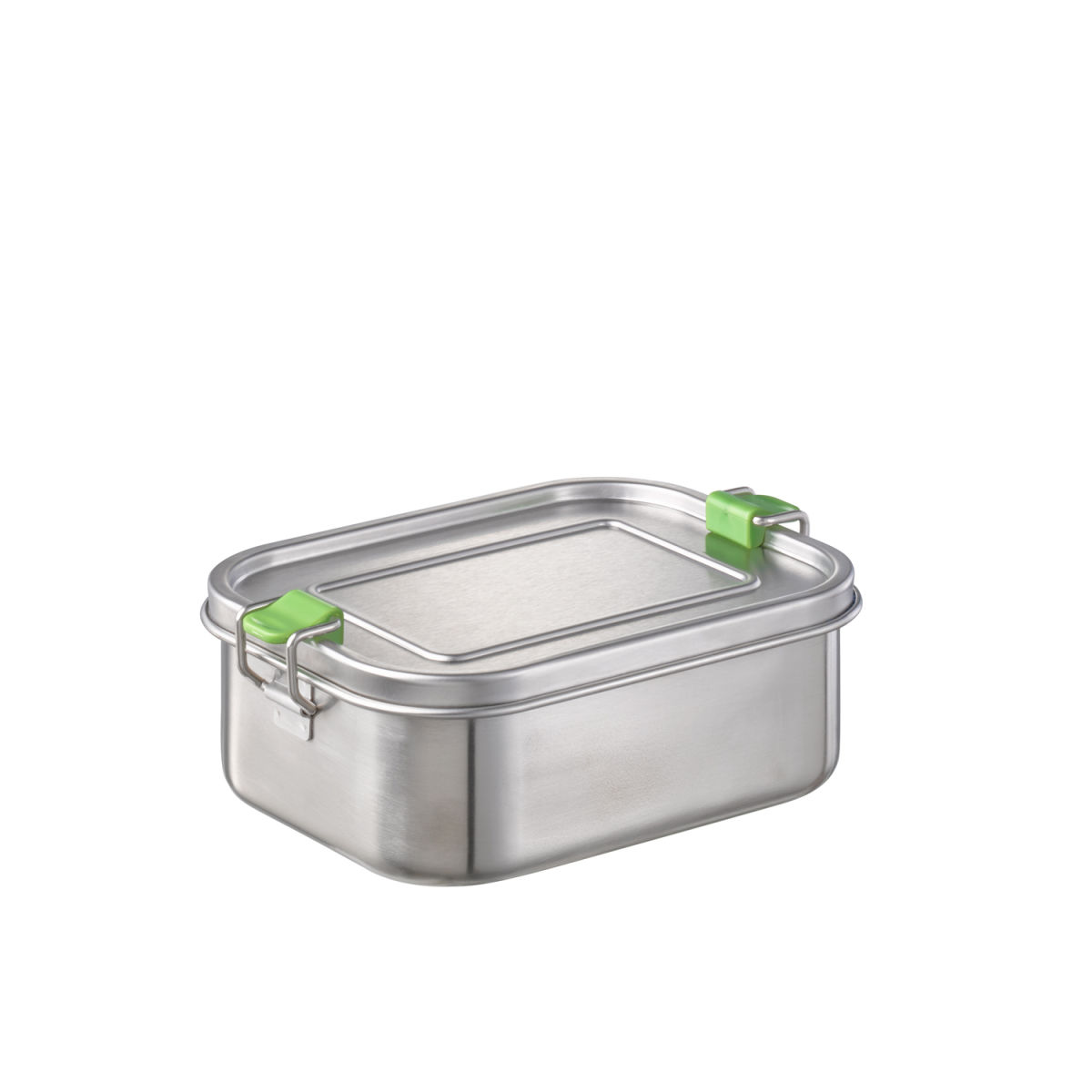 APS Brotdose, Edelstahl 800 ml, 18.5x13.5x6.5 cm (LxBxH); silber