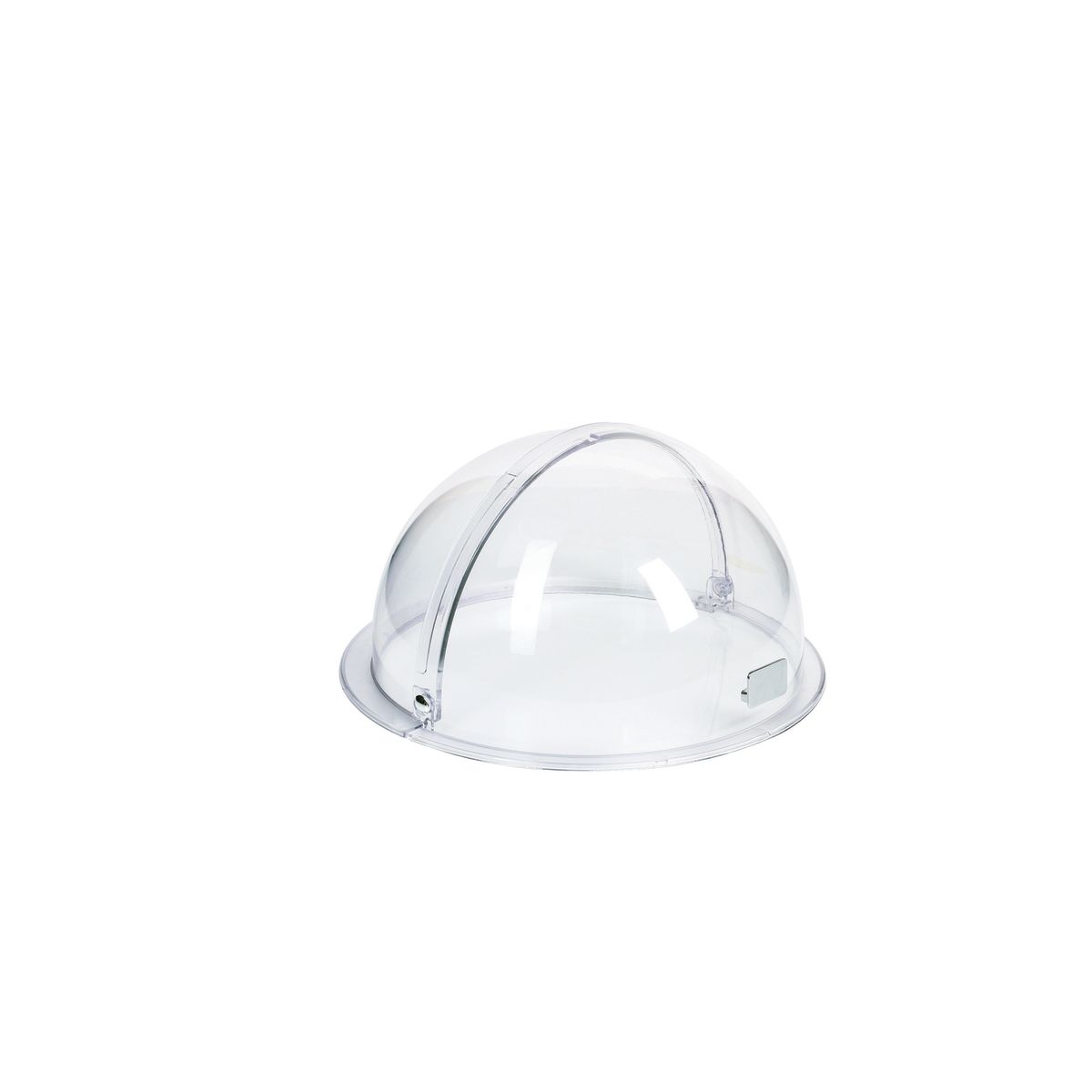 APS APS Rolltophaube Ø 38 cm, H: 20 cm 38x38x2 cm (LxBxH); transparent
