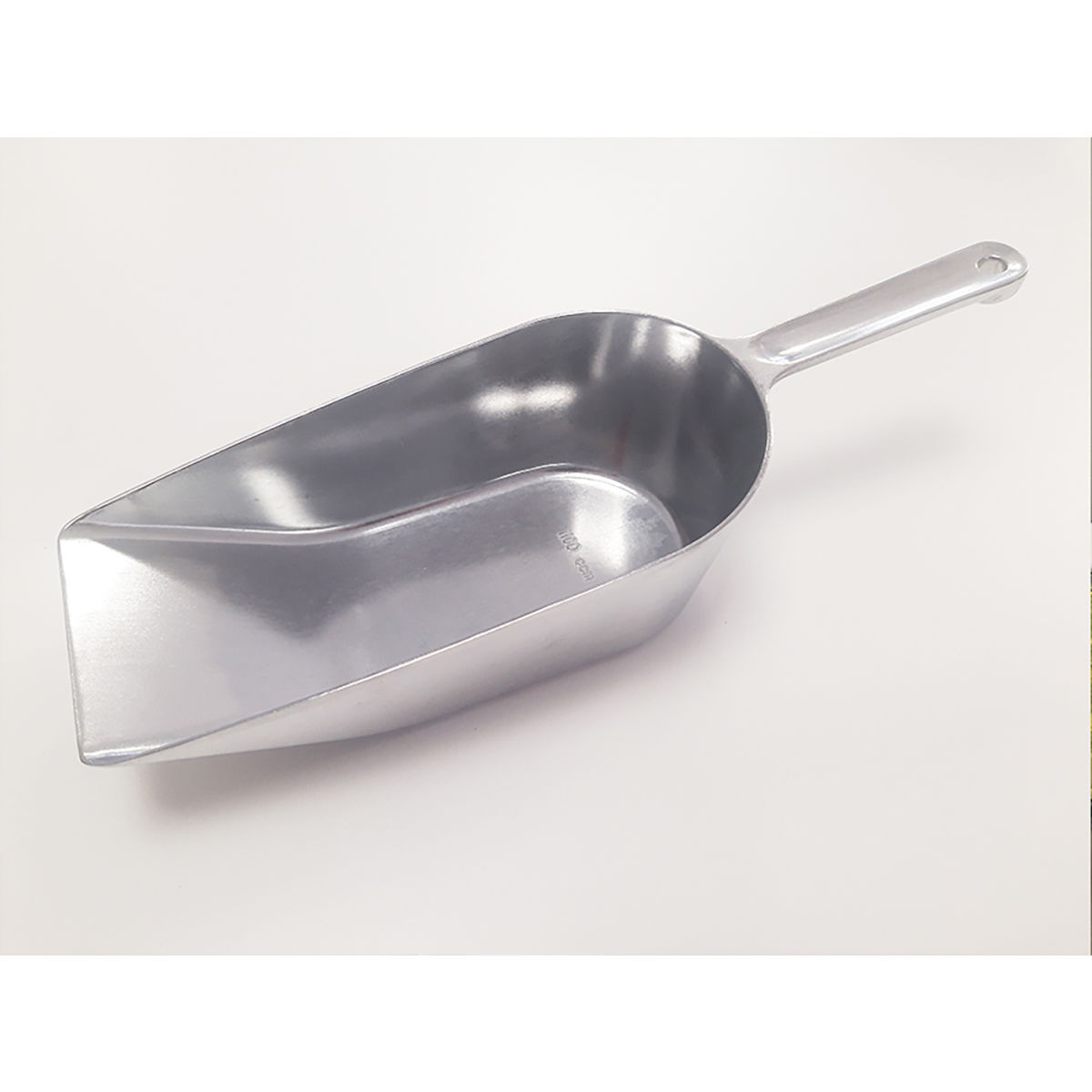 Mehlschaufel aus Aluminium 2 kg 1 l; grau; 10 Stück / Pack