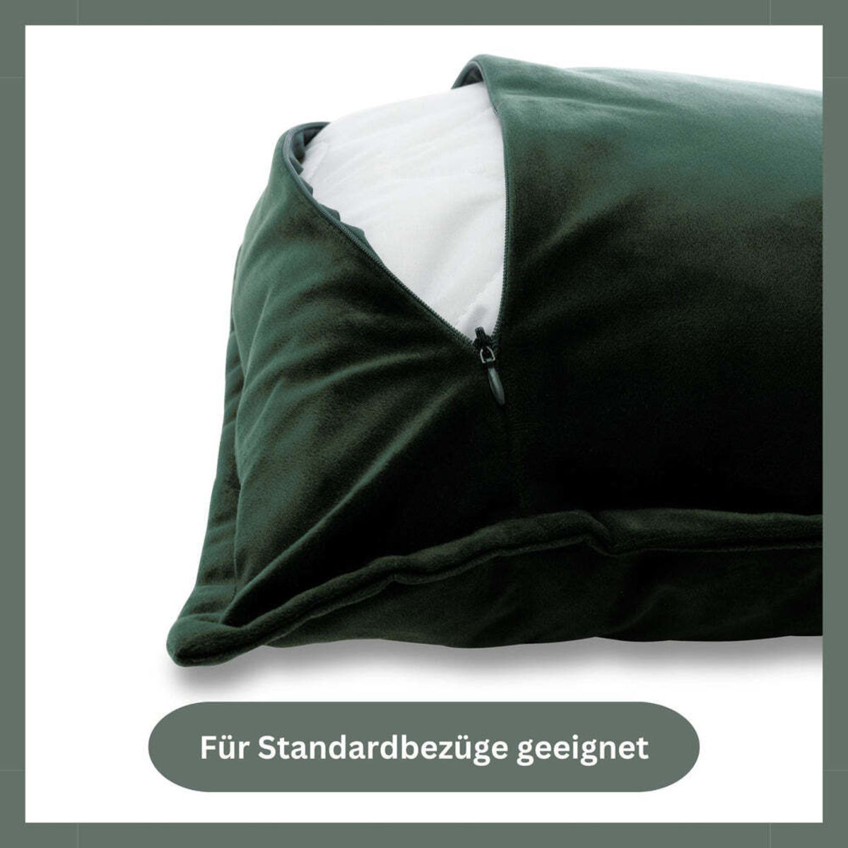 Decoper Decoper ® Kissenfüllung 80x60 cm (BxL), 80x60 cm (BxL); weiß; 2 Stück / Pack
