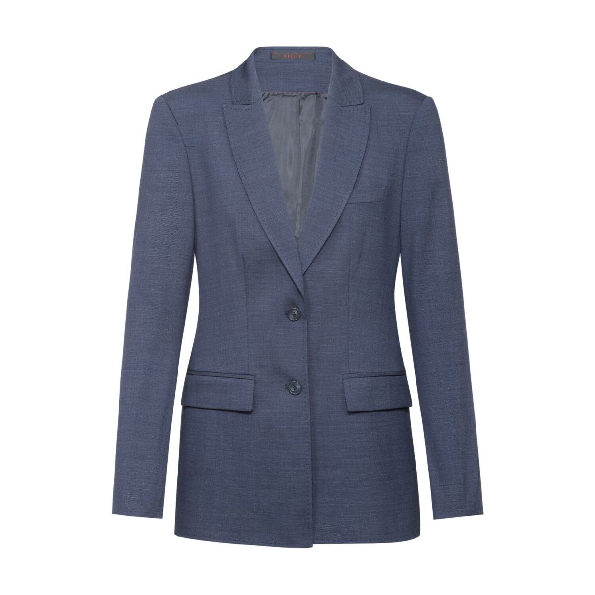 GREIFF Damen-Langblazer RF Modern 37.5 Pinpoint Kleidergröße 48; blau