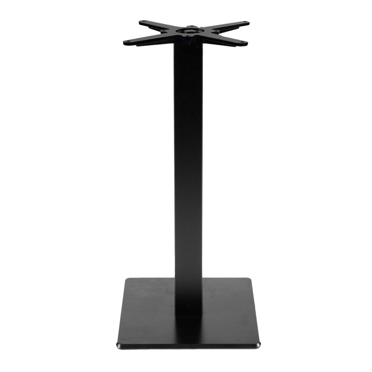 Base tavolo alto modello Milan RestooTab; 40x40x110 cm (LxLxH); nero