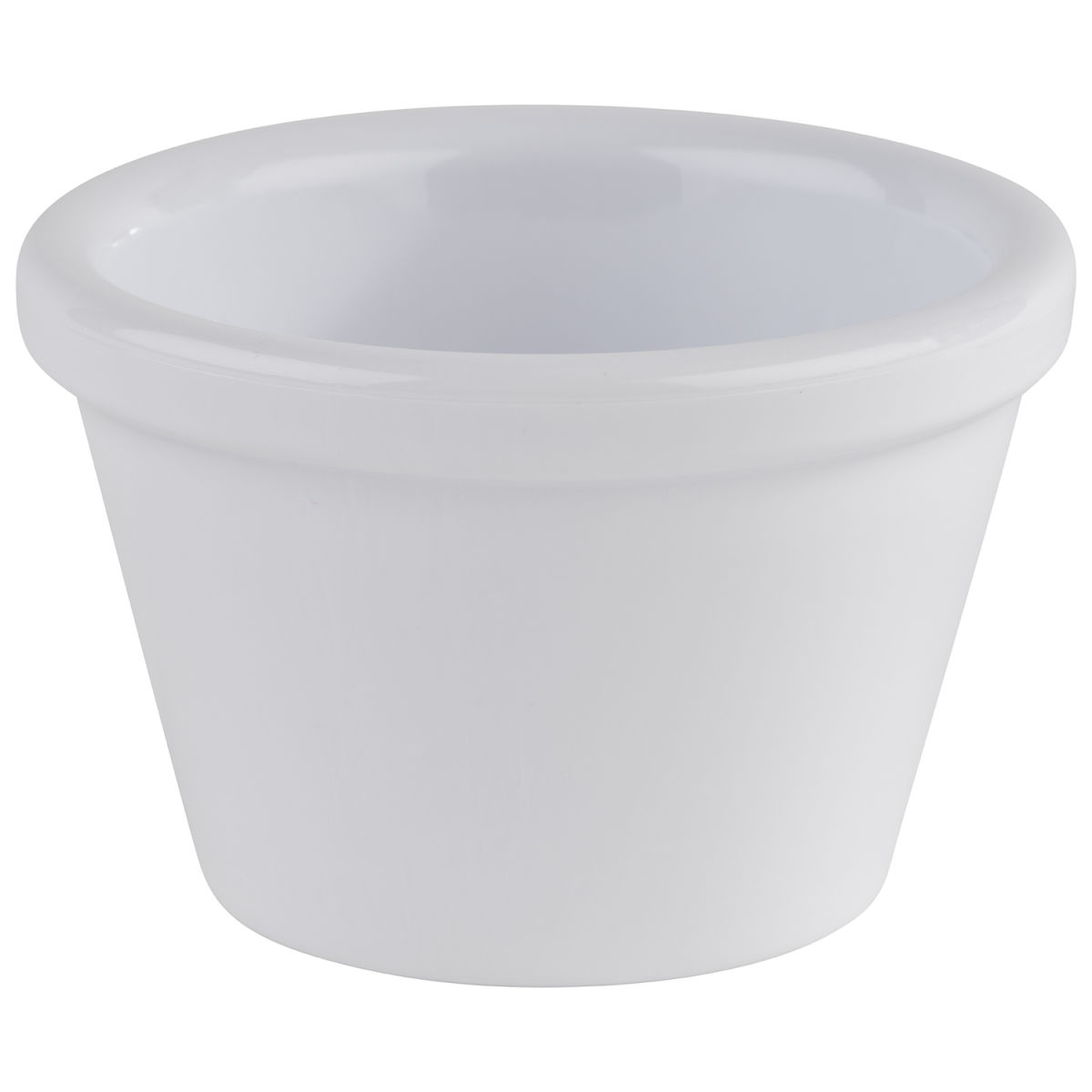 APS Dipschälchen FRIENDLY, aus recyceltem Kunststoff (PET); 50 ml, 6x6x4 cm (LxBxH); weiß; 6 Stück / Pack