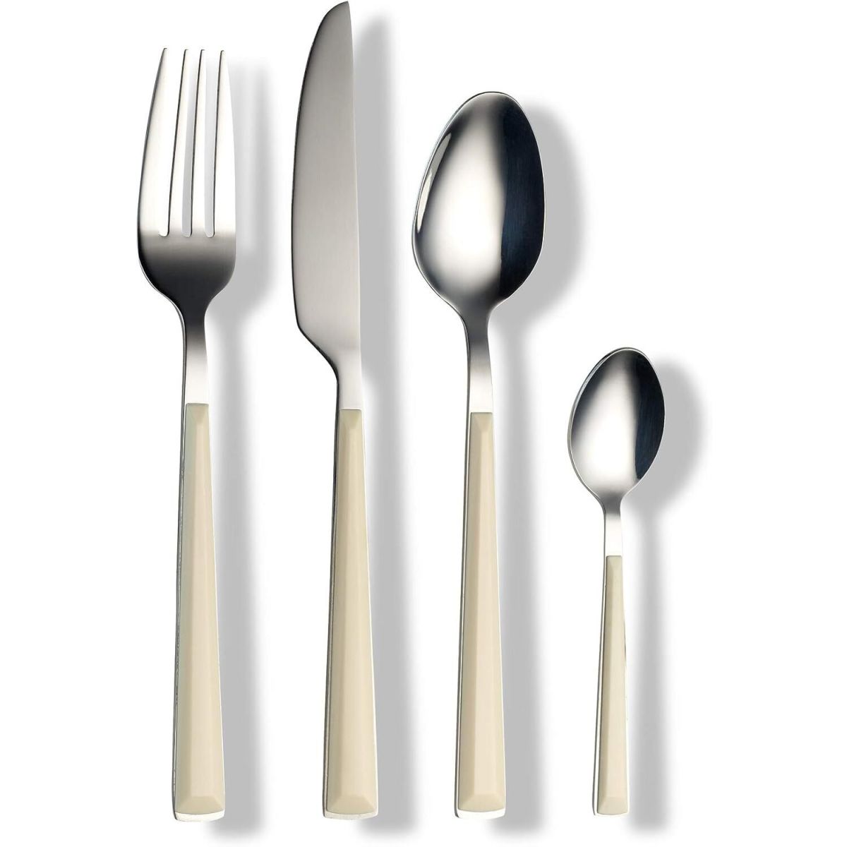 ECHTWERK BASIC Besteck Set 16-tlg creme