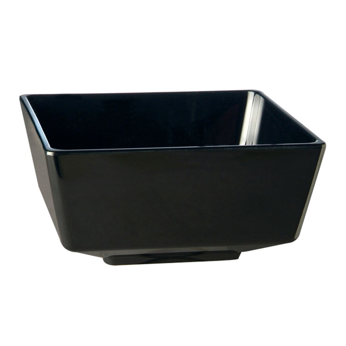APS Schale FLOAT, Melamin, eckig 4700 ml, 25x25x12 cm (LxBxH); schwarz; quadratisch