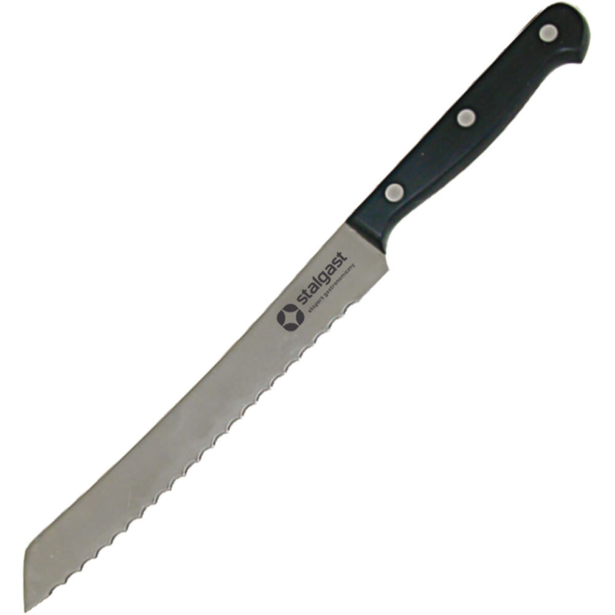 Stalgast Brotmesser, Edelstahlklinge 19.5 cm (L); schwarz