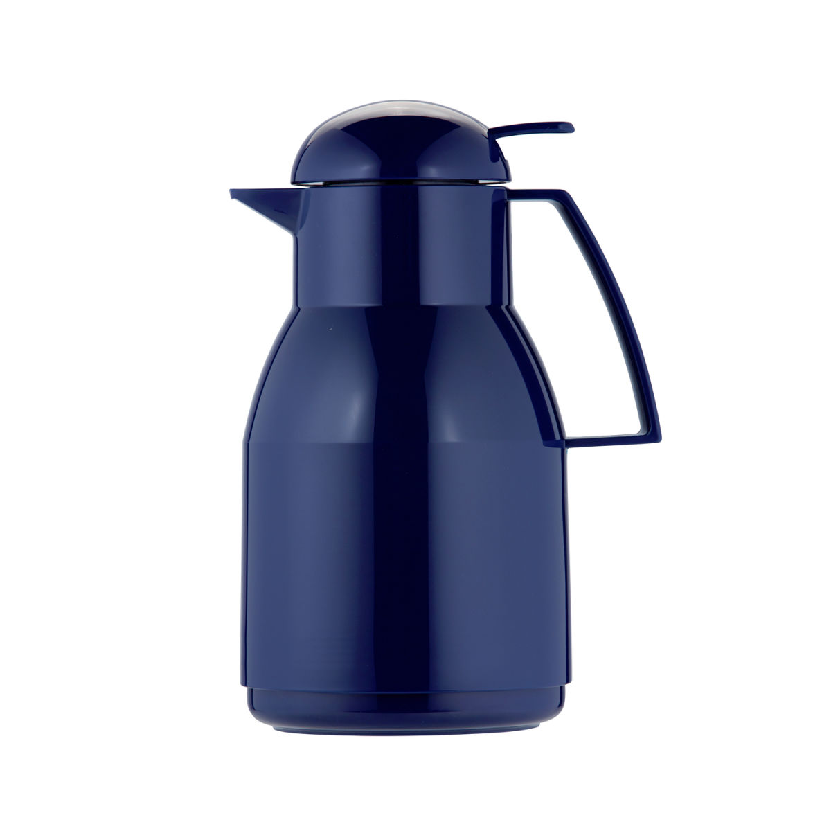 helios Isolierkanne Top Push 1 l, 25.5 cm (H); blau; rund