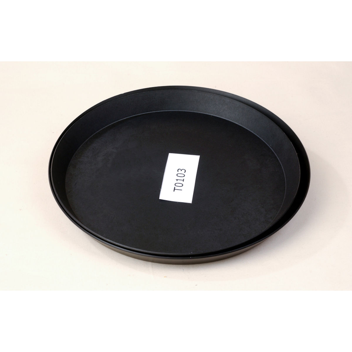 Küchenform 28 cm (Ø); schwarz; rund; 5 Stück / Pack