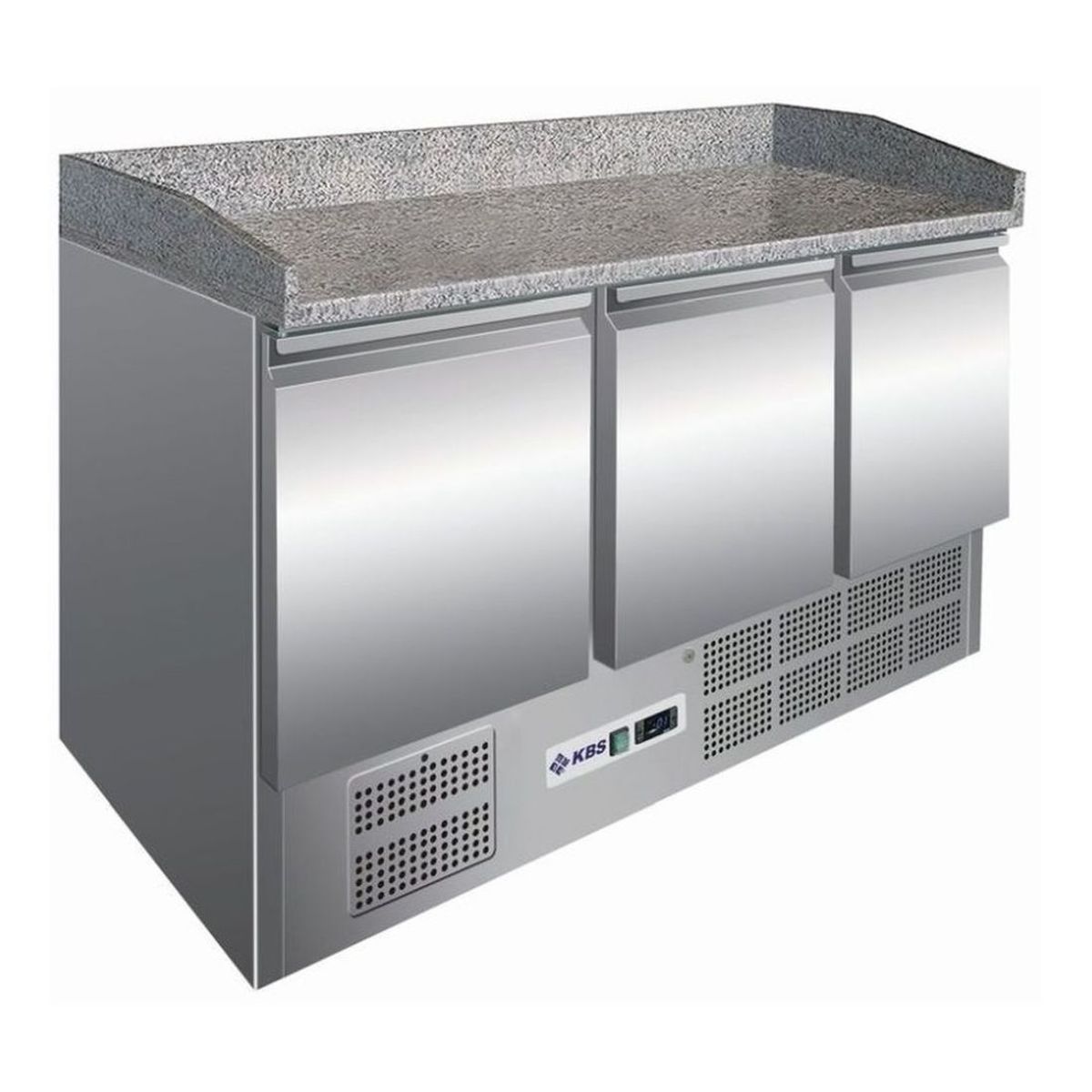 KBS Pizzakühltisch KBS 903 PT 400000 ml, 140x102x70 cm (BxHxT); silber