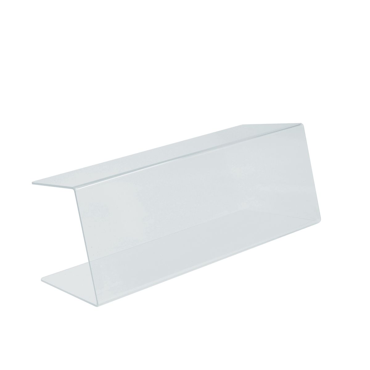Schneider Thekenaufsteller 54x22x20 cm (LxBxH); transparent; rechteckig