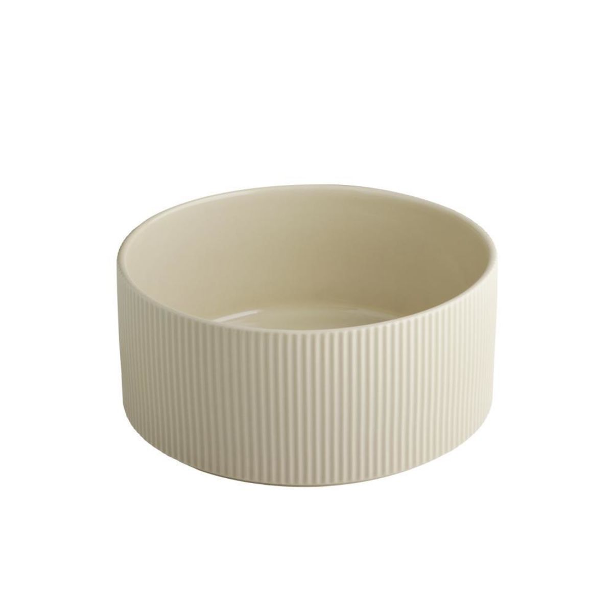 APS Schale -THE GRID-; 2500 ml, 23x10.5 cm (ØxH); beige