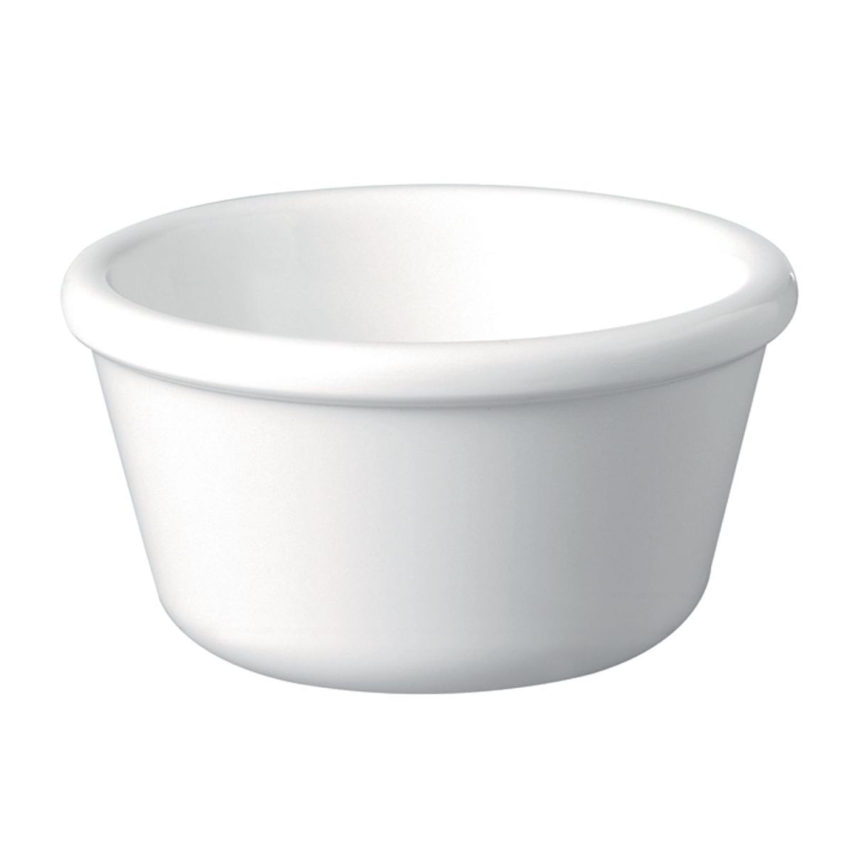 APS Dipschälchen CASUAL, Melamin 40 ml, 6x3.7 cm (ØxH); weiß; rund