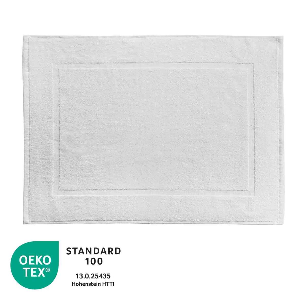 bertsch Hotelwäsche Badevorleger ca. 50/80, 780g/qm 50x80 cm (BxL); weiß