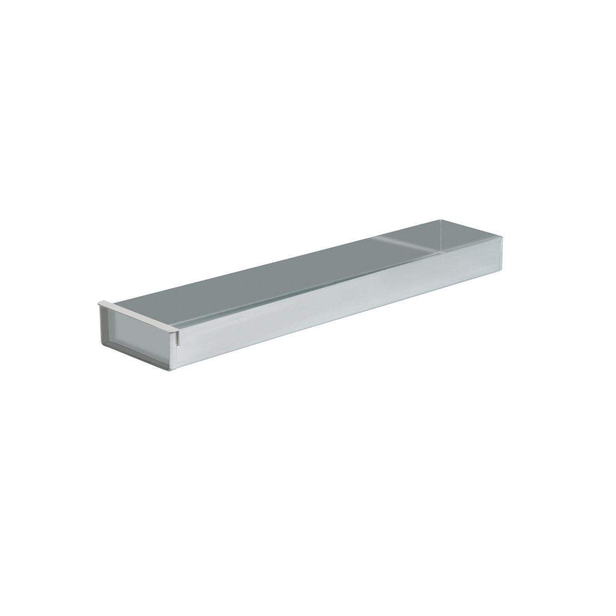 Schneider Schnittkuchenblech aus Edelstahl 58x10x5 cm (LxBxT); silber