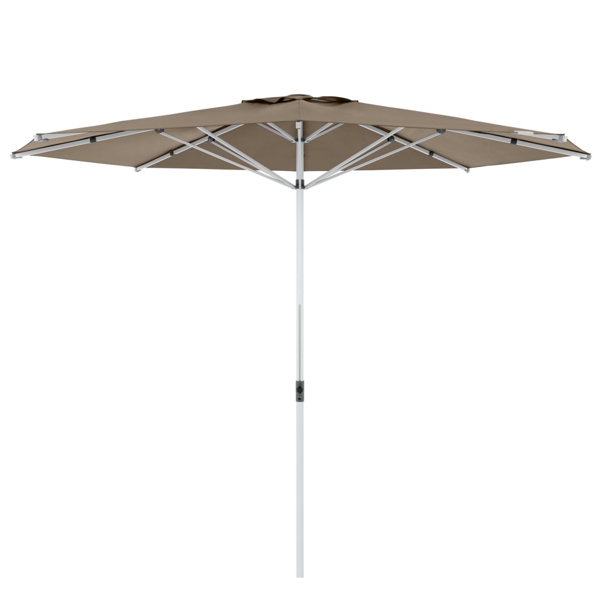 Doppler Gastro Sonnenschirm Alu Expert; 400x282 cm (ØxH); greige
