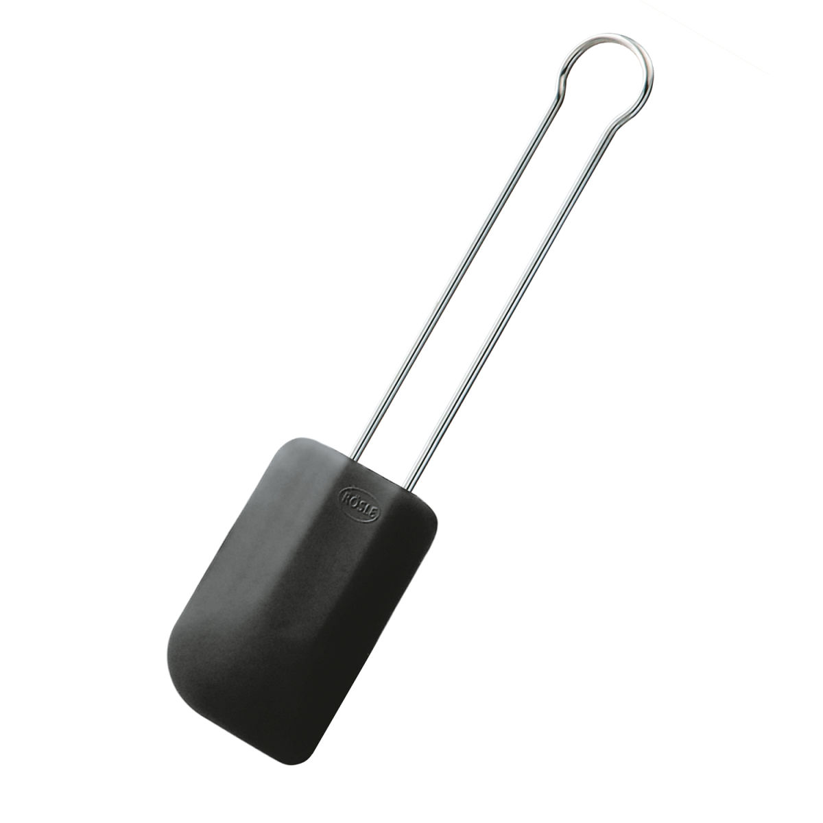 RÖSLE Teigschaber Silikon 32.5x7.5x1 cm (LxBxH); schwarz