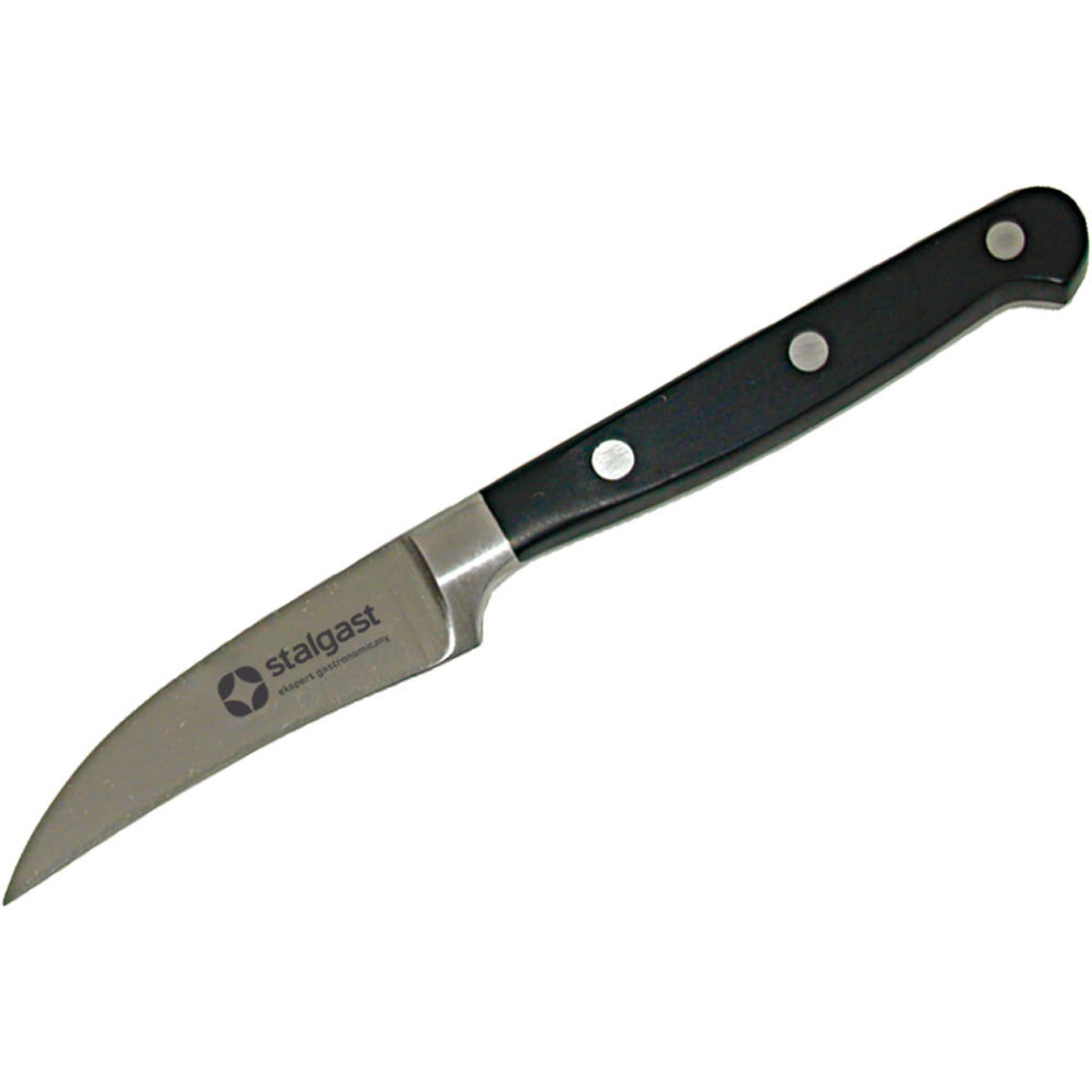 Stalgast Gemüsemesser, geschmiedete Klinge 8 cm (L); schwarz