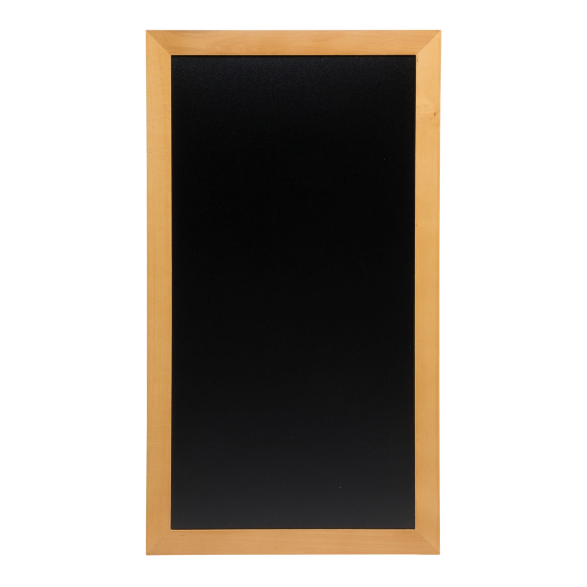 Lavagna da parete Long – Legno verniciato effetto teak – Kit di montaggio incluso Securit; 56x100 cm (LxH); marrone