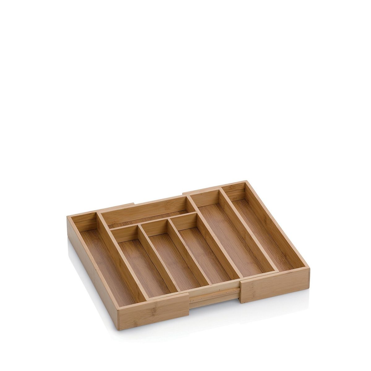 kela Besteckkasten Kalma Bambus 28x33x5 cm (LxBxH); hellbraun