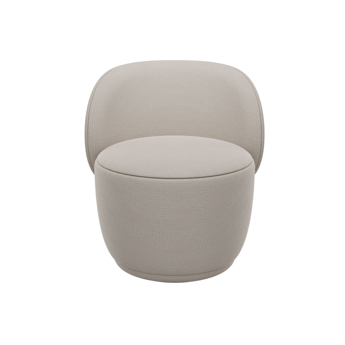 blomus Drehsessel -KUON- Stoff Socia 65x45x63x71 cm (BxTxHxL); beige