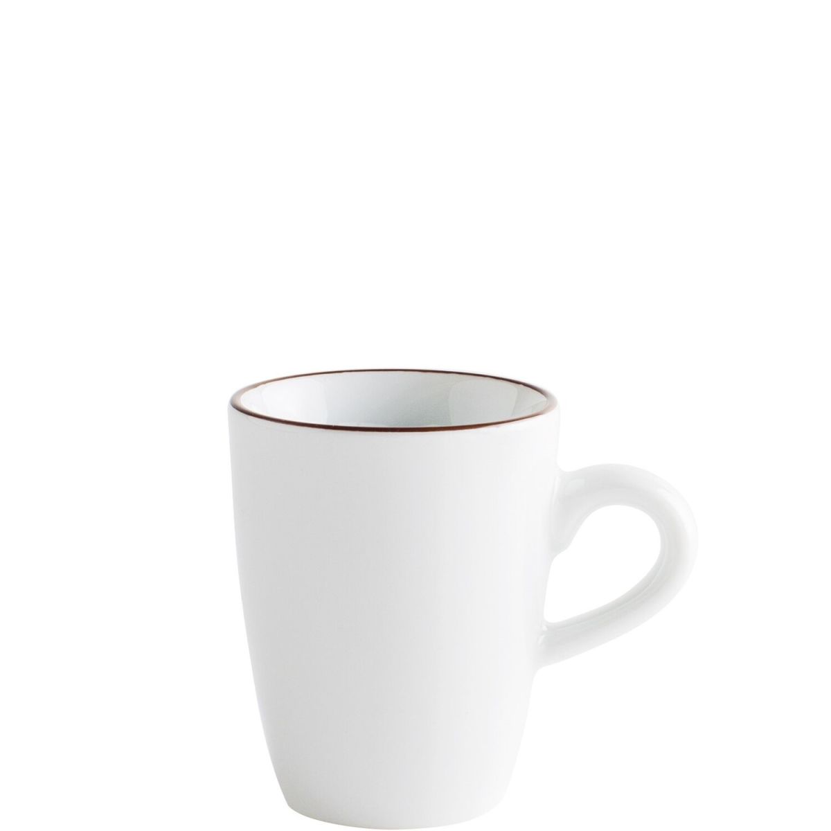 Kahla Espresso-Obertasse Pronto Line hoch 80 ml, 5.5x7 cm (ØxH); cocabraun; rund; 6 Stück / Pack