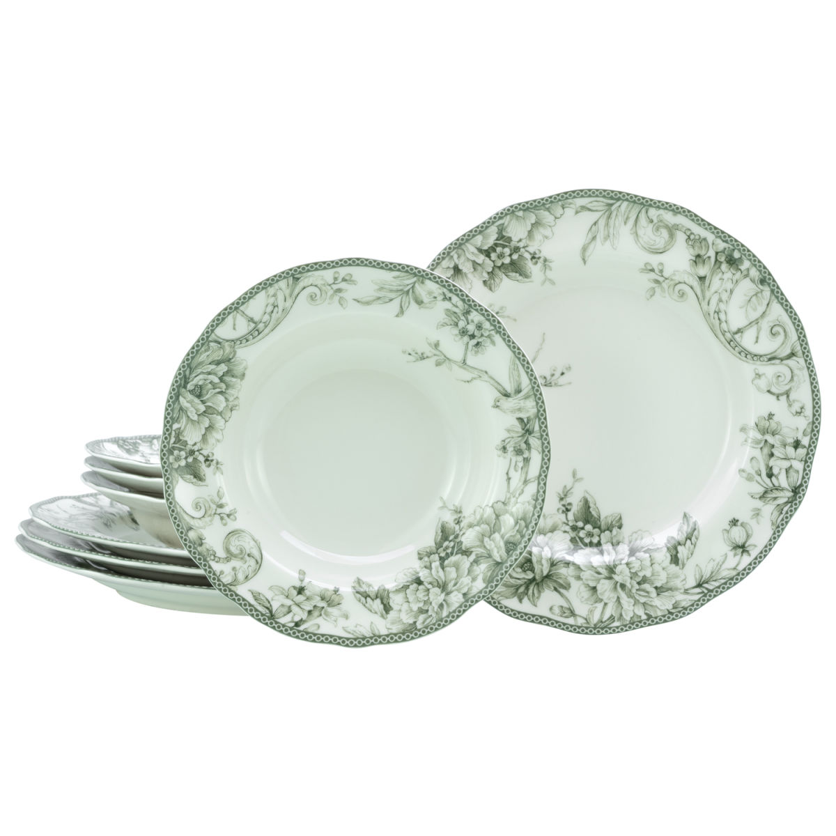 CreaTable Adelaide - Tafelservice 8-tlg; grün; 8 Stück / Stück