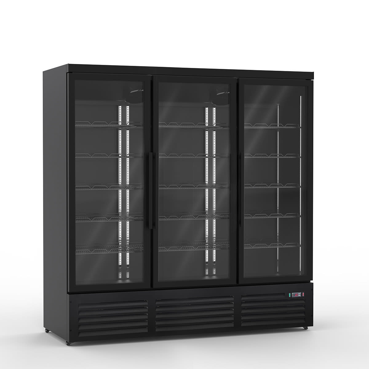 A&S Polarny Getränkekühlschrank 900 Liter schwarz 1120 X 635 X 1980 mm; 188x199.7x71 cm (BxHxT); schwarz