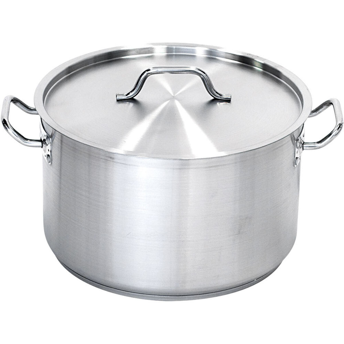 Stalgast Edelstahl Suppentopf mittelhohe Form, mit Deckel 16.1 l, 32x20 cm (ØxH); silber