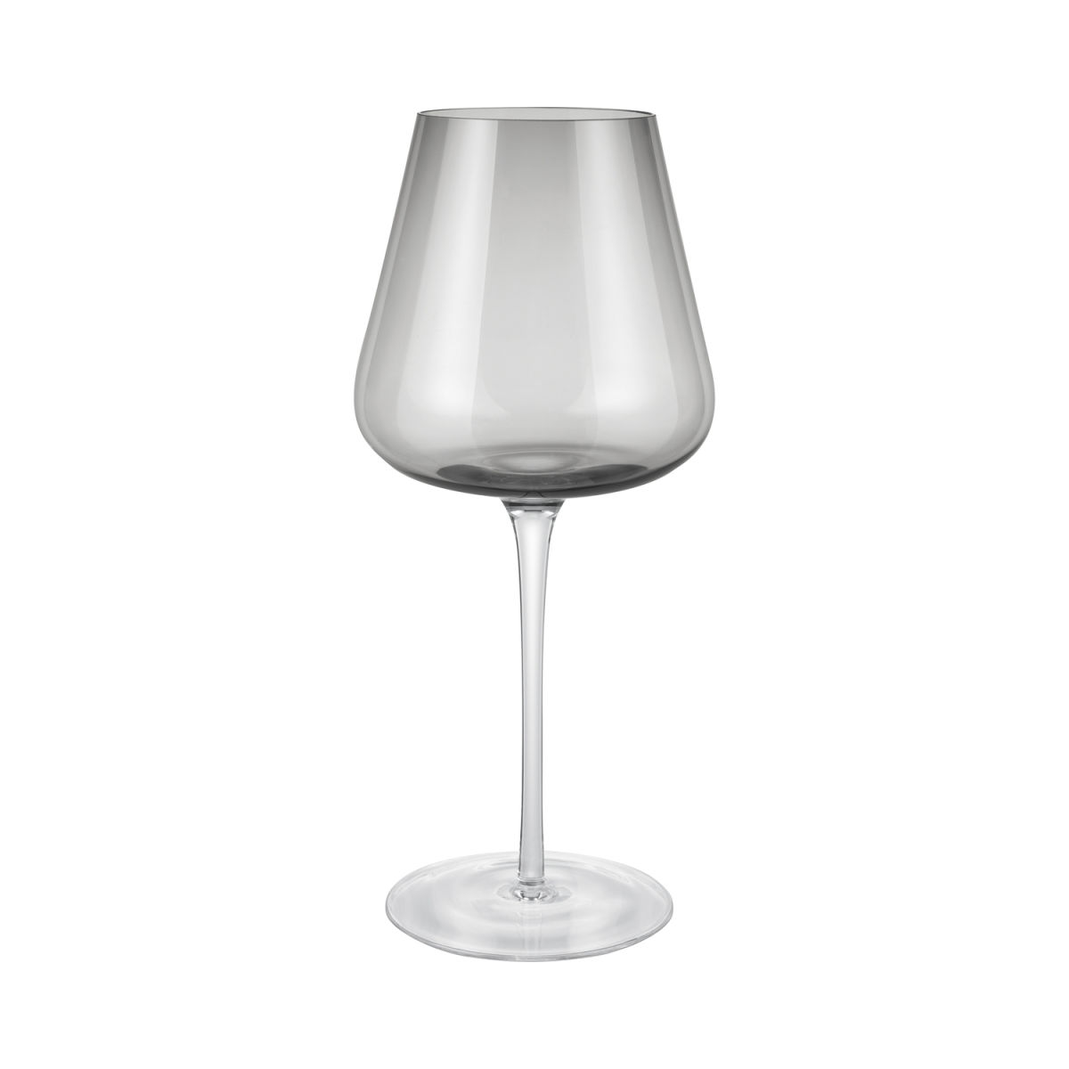 blomus Set 2 Rotweingläser -BELO- 600 ml, 11x11x24.5 cm (ØxØxH); hellgrau/transparent