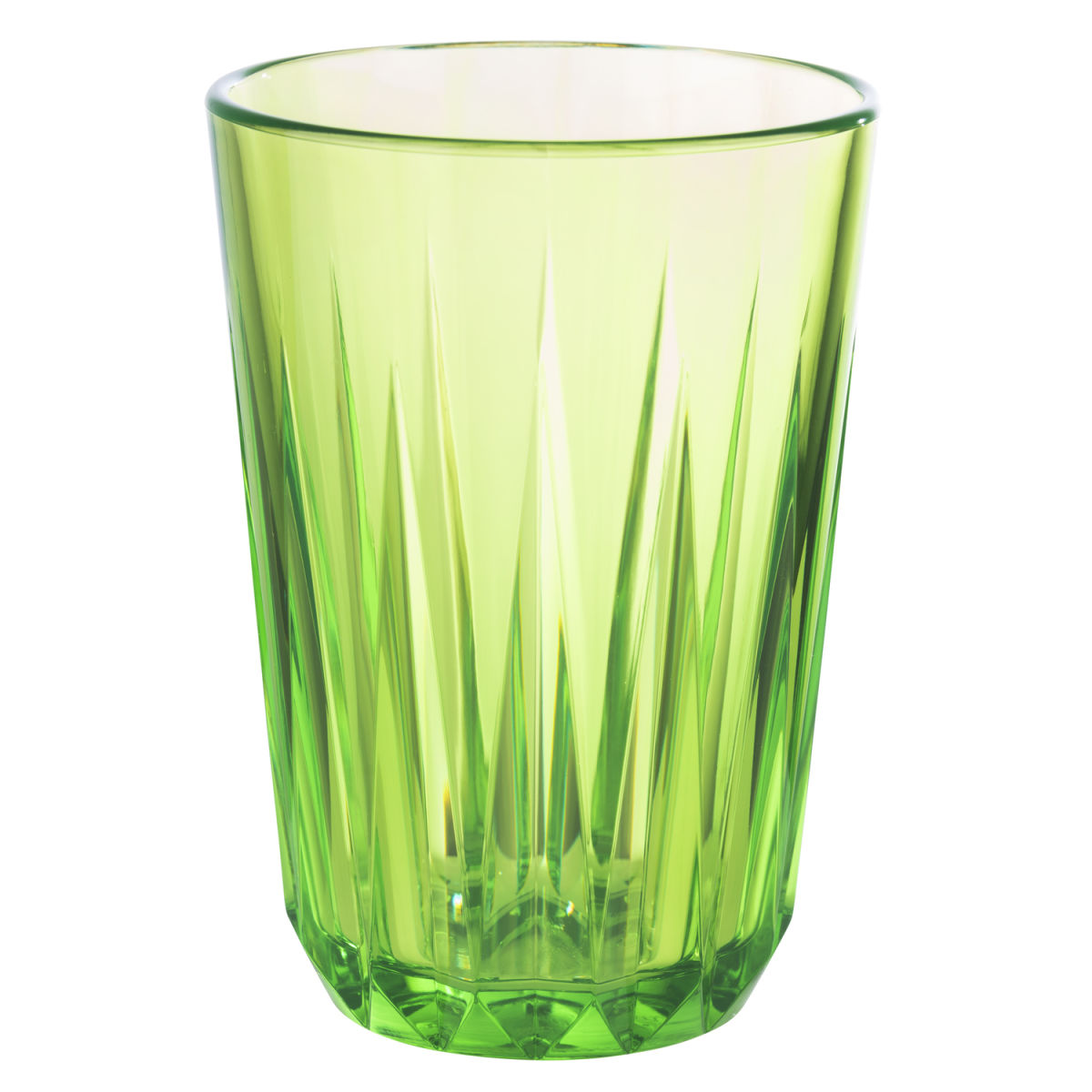 APS Trinkbecher CRYSTAL, Tritan 150 ml, 7x7x9.5 cm (LxBxH); grün; 48 Stück / Pack